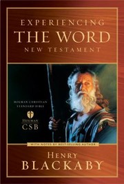 Cover of: Experiencing the Word New TestamentHCSB