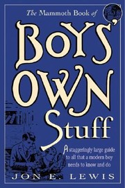 Cover of: The Mammoth Book Of Boys Own Stuff