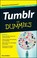 Cover of: Tumblr For Dummies