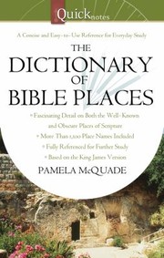 Cover of: The Dictionary Of Bible Places