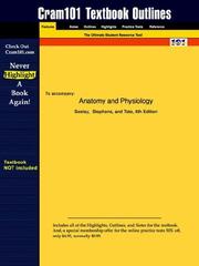 Cover of: Anatomy and Physiology (Cram101 Textbook Outlines - Textbook NOT Included)