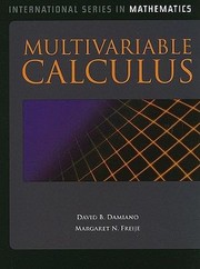 Cover of: Multivariable Calculus by 