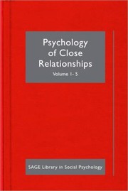 Cover of: Psychology Of Close Relationships