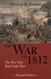 Cover of: The War of 1812 by Turner, Wesley B.