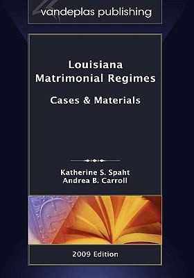 Louisiana Matrimonial Regimes