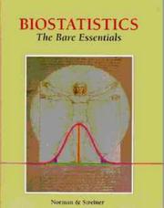 Cover of: Biostatistics by Geoffrey R. Norman, David L. Streiner, Geoffrey R. Norman, David L. Streiner