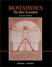 Cover of: Biostatistics by Geoffrey R. Norman