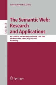 The Semantic Web Research And Applications Proceedings cover