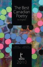 Cover of: The Best Canadian Poetry In English 2010