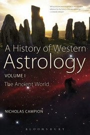 Cover of: The Dawn Of Astrology A Cultural History Of Western Astrology by 