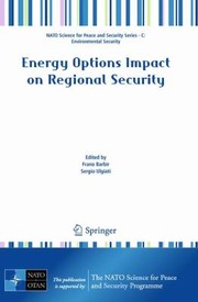 Cover of: Energy Options Impact On Regional Security