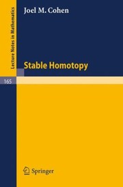 Cover of: Stable Homotopy