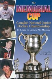 Cover of: The Memorial Cup: Canada's national junior hockey championship