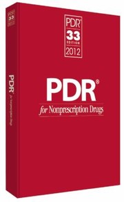 Cover of: Pdr For Nonprescription Drugs by 