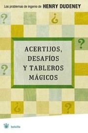 Cover of: Acertijos Desafos Y Tableros Mgicos by 
