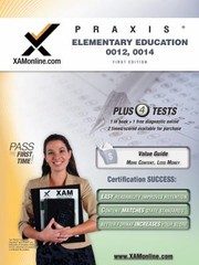 Cover of: Praxis Elementary Education 0012 0014