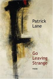 Cover of: Go leaving strange: poems