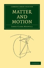 Cover of: Matter And Motion