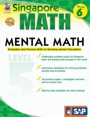 Cover of: Mental Math Strategies And Process Skills To Develop Mental Calculation: Grade 6