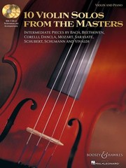 Cover of: 10 Violin Solos From The Masters Intermediate Pieces