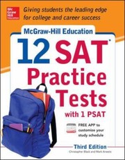 Cover of: 12 Sat Practice Tests With Psat