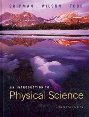 Cover of: An Introduction To Physical Science