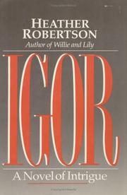 Cover of: Igor by Robertson, Heather