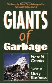 Cover of: Giants of garbage by Harold Crooks