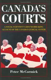 Canada's courts by Peter James McCormick
