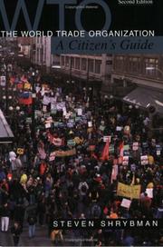 Cover of: The World Trade Organization: a citizen's guide