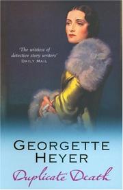 Cover of: Duplicate Death by Georgette Heyer