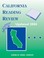 Cover of: California Reading Review