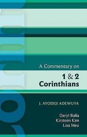 Cover of: A Commentary On 1 And 2 Corinthians