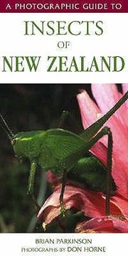 Cover of: A Photographic Guide To Insects Of New Zealand