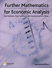 Cover of: Further Mathematics For Economic Analysis by 