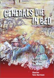 Cover of: Generals Die In Bed by Charles Yale Harrison