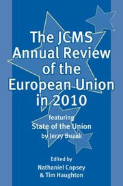 Cover of: The Jcms Annual Review Of The European Union In 2010
