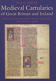 Cover of: Medieval Cartularies Of Great Britain And Ireland