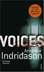 Cover of: Voices | Arnaldur IndriГ°ason
