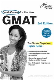 Cover of: Crash Course For The New Gmat The Lastminute Guide To Scoring High