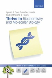 Cover of: Thrive In Biochemistry And Molecular Biology by 