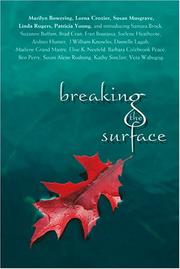 Cover of: Breaking the surface by Marilyn Bowering