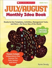 Cover of: July  August Monthly Idea Book
            
                Monthly Idea Book