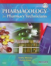 Cover of: Pharmacology For Pharmacy Technicians by 
