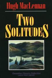 Cover of Two Solitudes