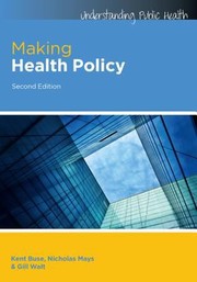 Cover of: Making Health Policy