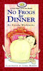 Cover of: No Frogs for Dinner (First Flight Books Level Two)