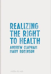 Cover of: Realizing The Right To Health