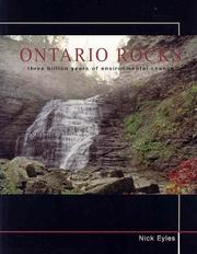 Cover of: Ontario Rocks: Three Billion Years of Environmental Change
