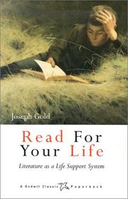 Read for your life by Joseph Gold